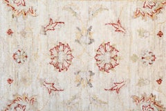 Oriental Runner Rug Cream Beige Zeigler Carpet Runner Handmade Stair Runner