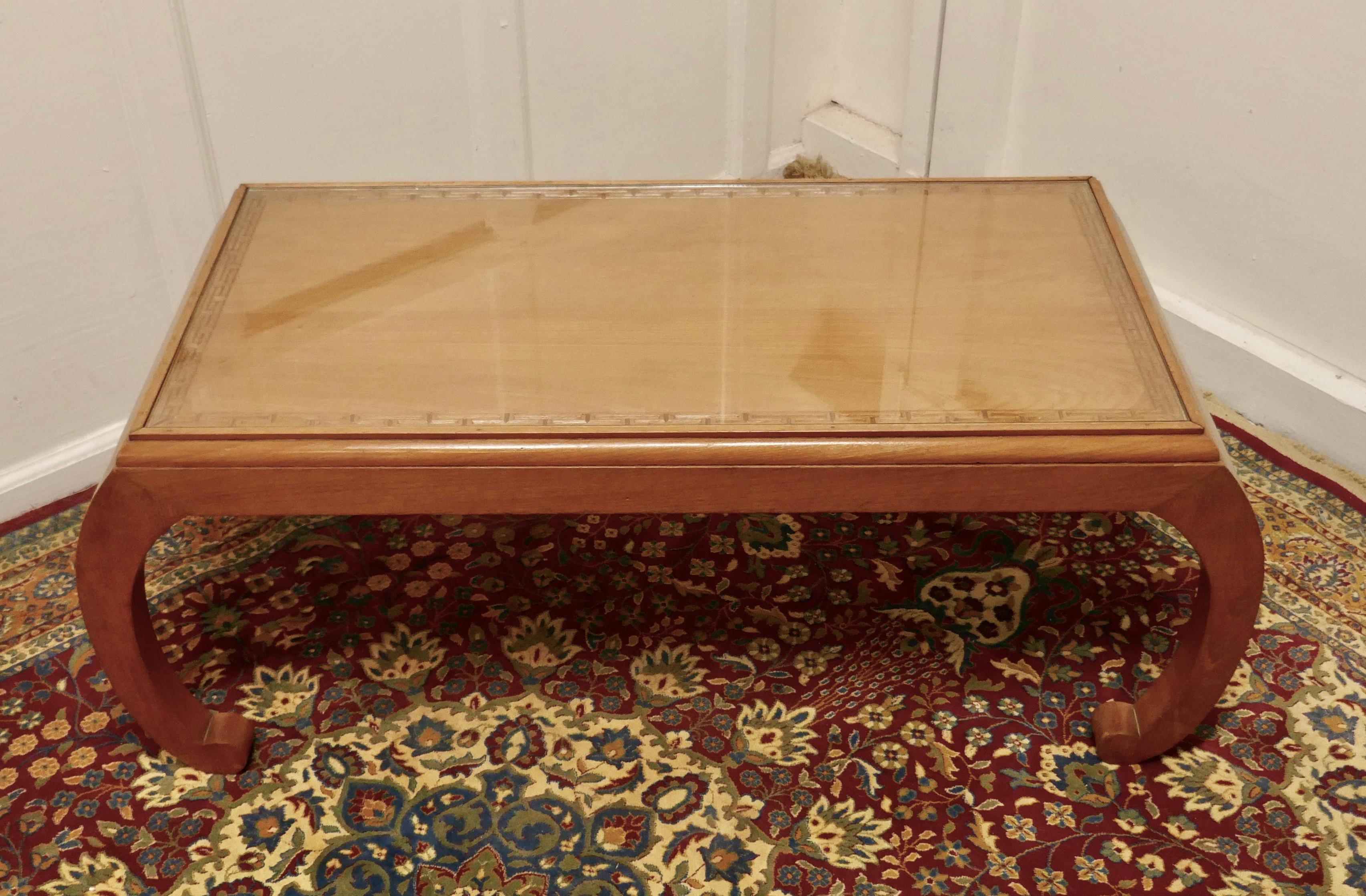 oriental style coffee table