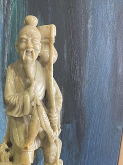 Oriental sculpture - Fisherman