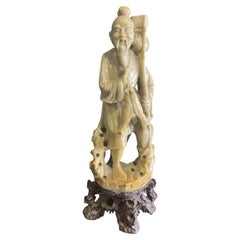 Oriental sculpture - Fisherman