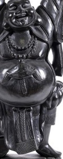 Oriental Sculpture - Happy Buddha - 95 cm