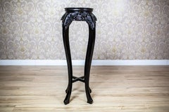 Oriental Side Table-Flower Stand with Marble