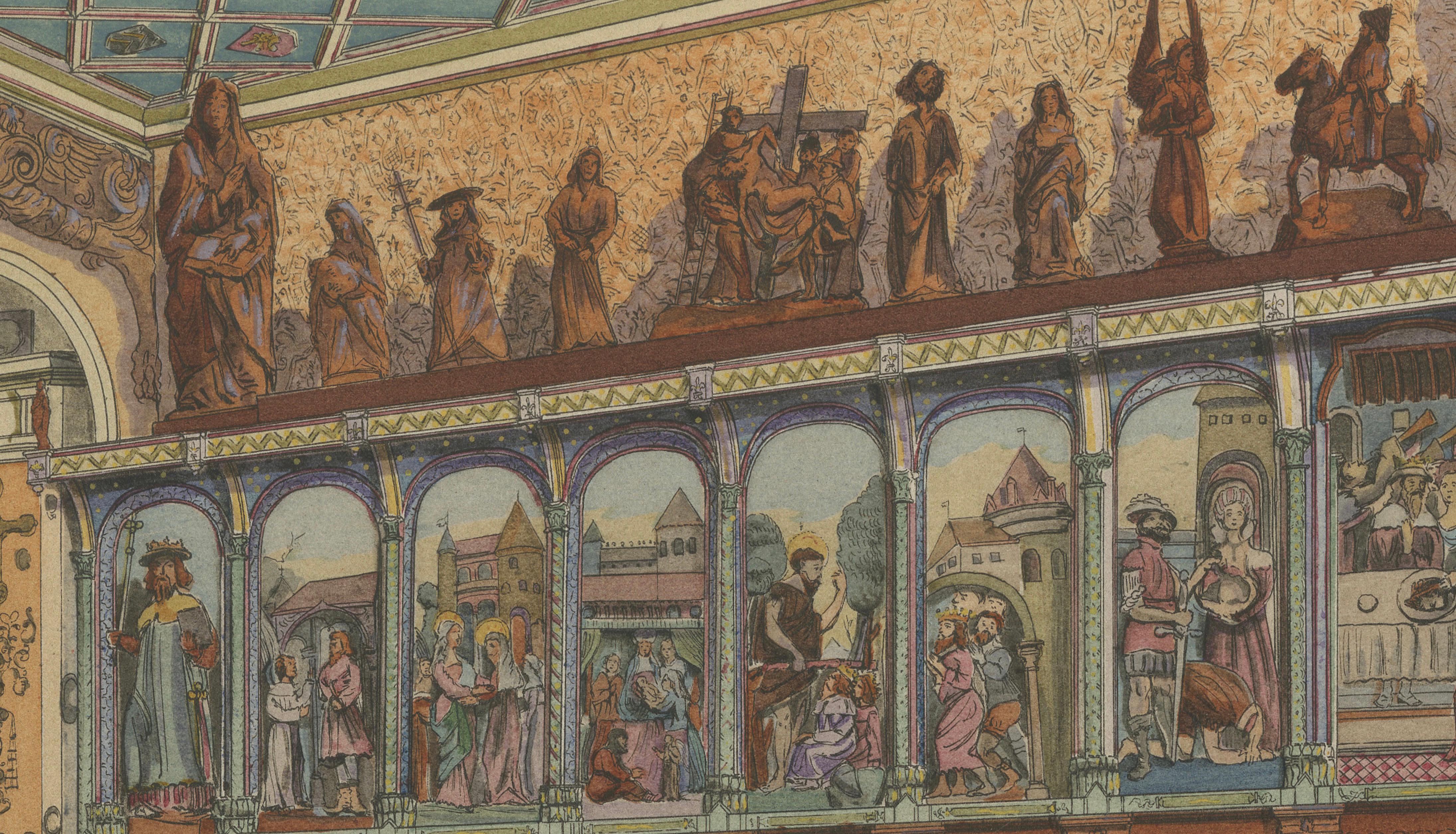 Oriental Splendours: Two Historic Interior Views from Fin-de-Siècle France, 1900