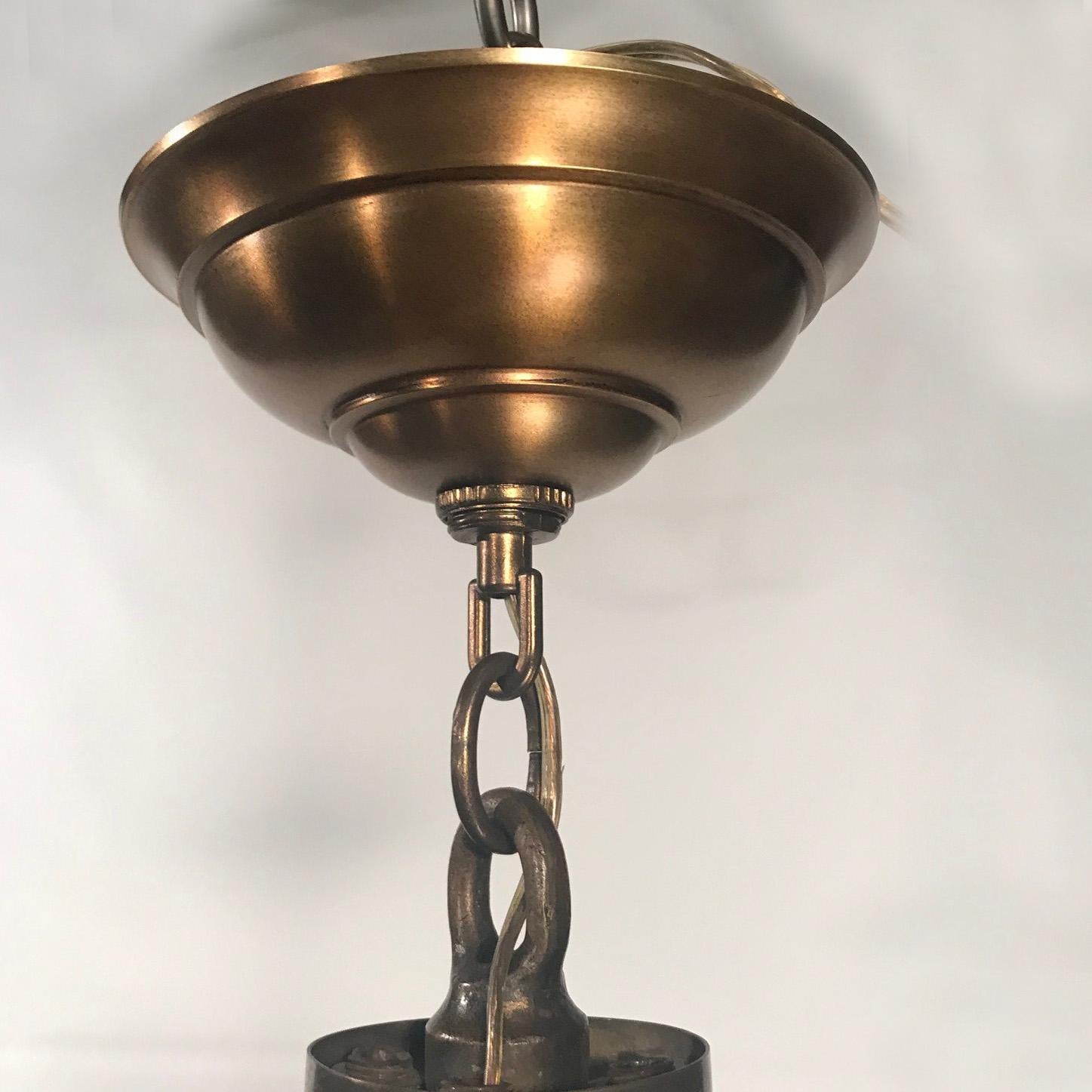 Early 20th Century Oriental Style Brass Lantern  For Sale