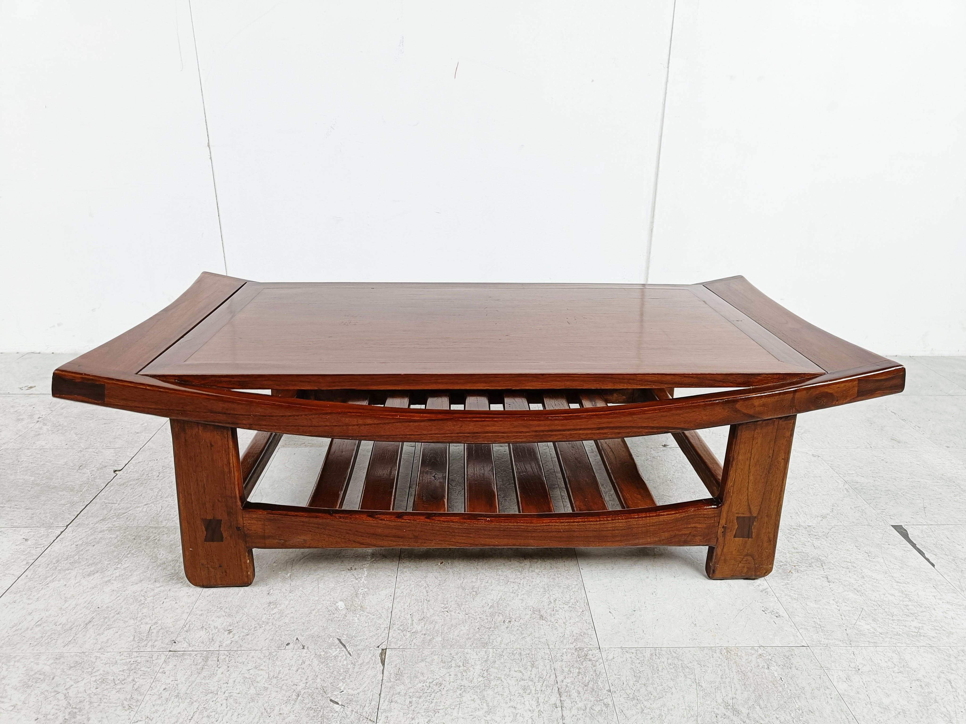 Oriental Style Coffee Table, 1970s In Good Condition In HEVERLEE, BE