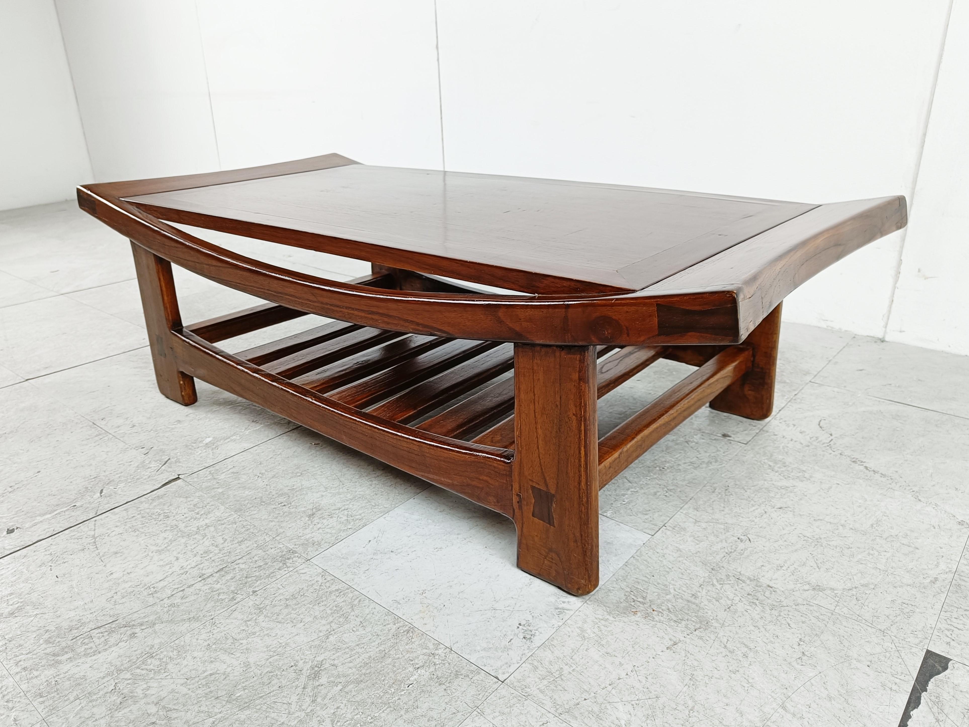 Oriental Style Coffee Table, 1970s 2