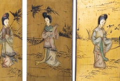 Oriental table screen