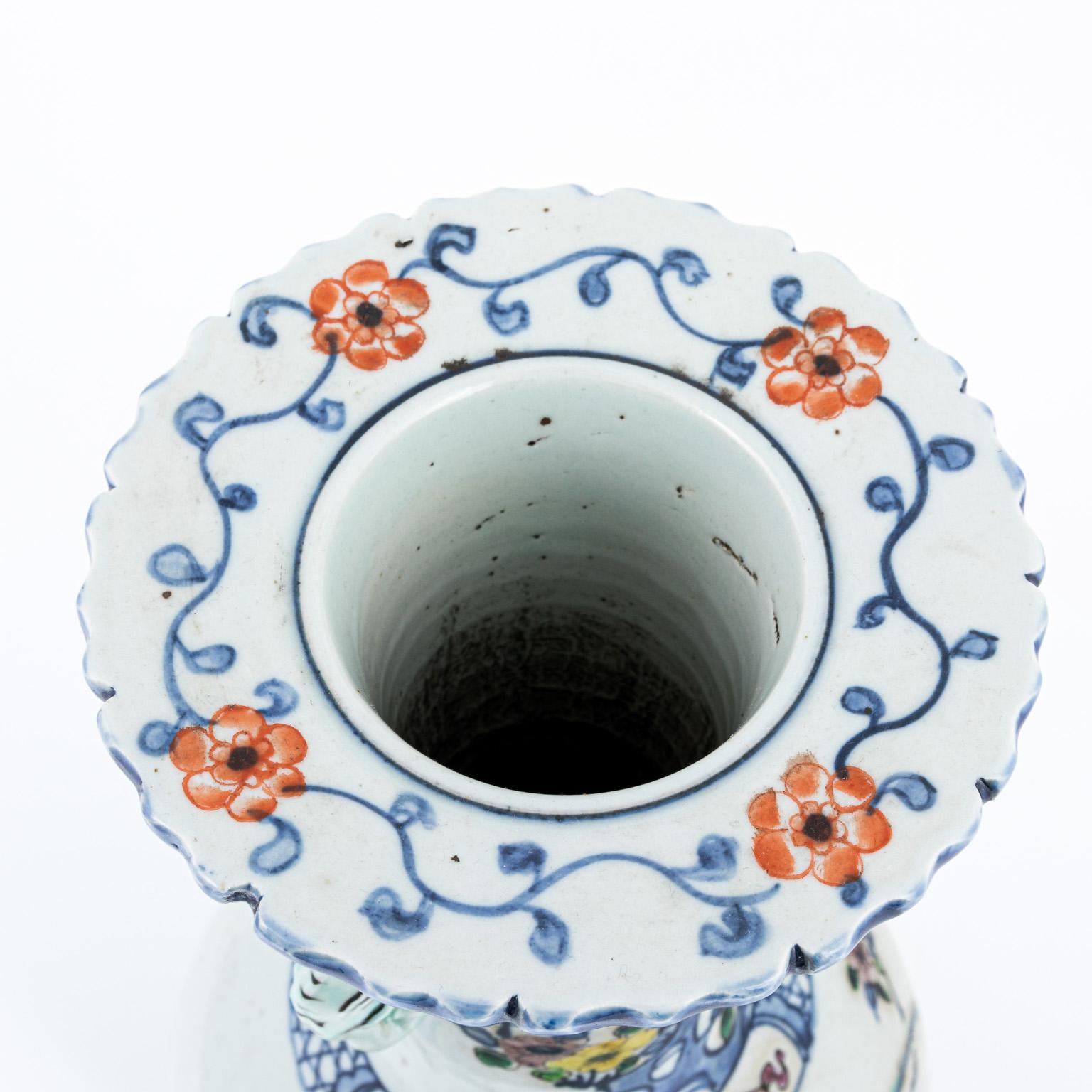 Oriental Vase with Elephant Handles 10