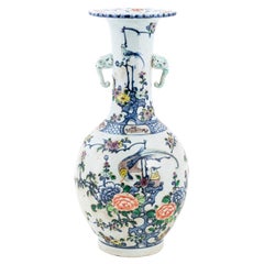 Oriental Vase with Elephant Handles