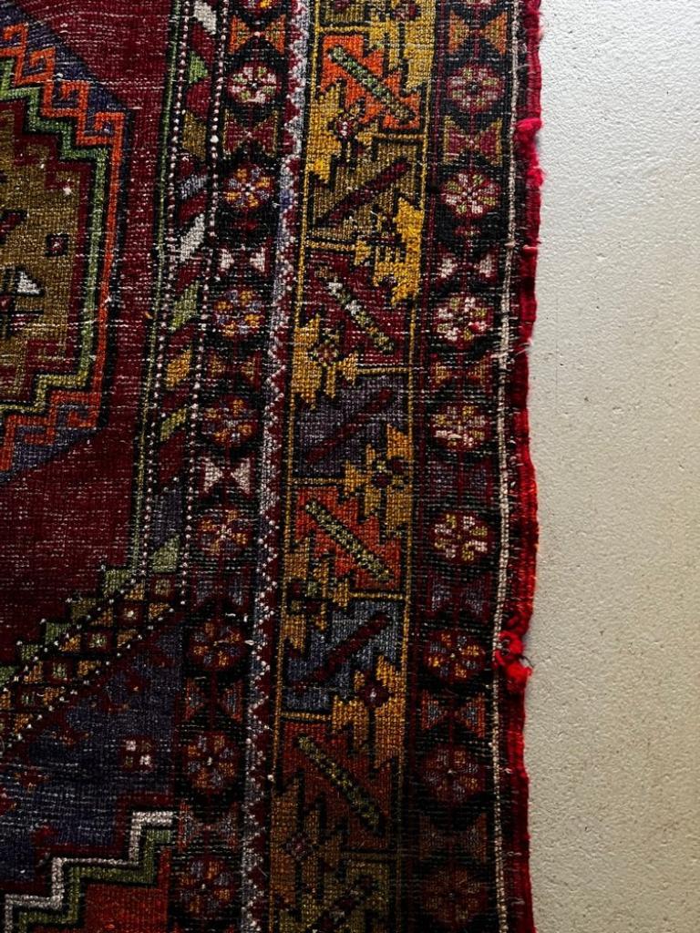 Swedish Oriental Wool Carpet, 1920s For Sale