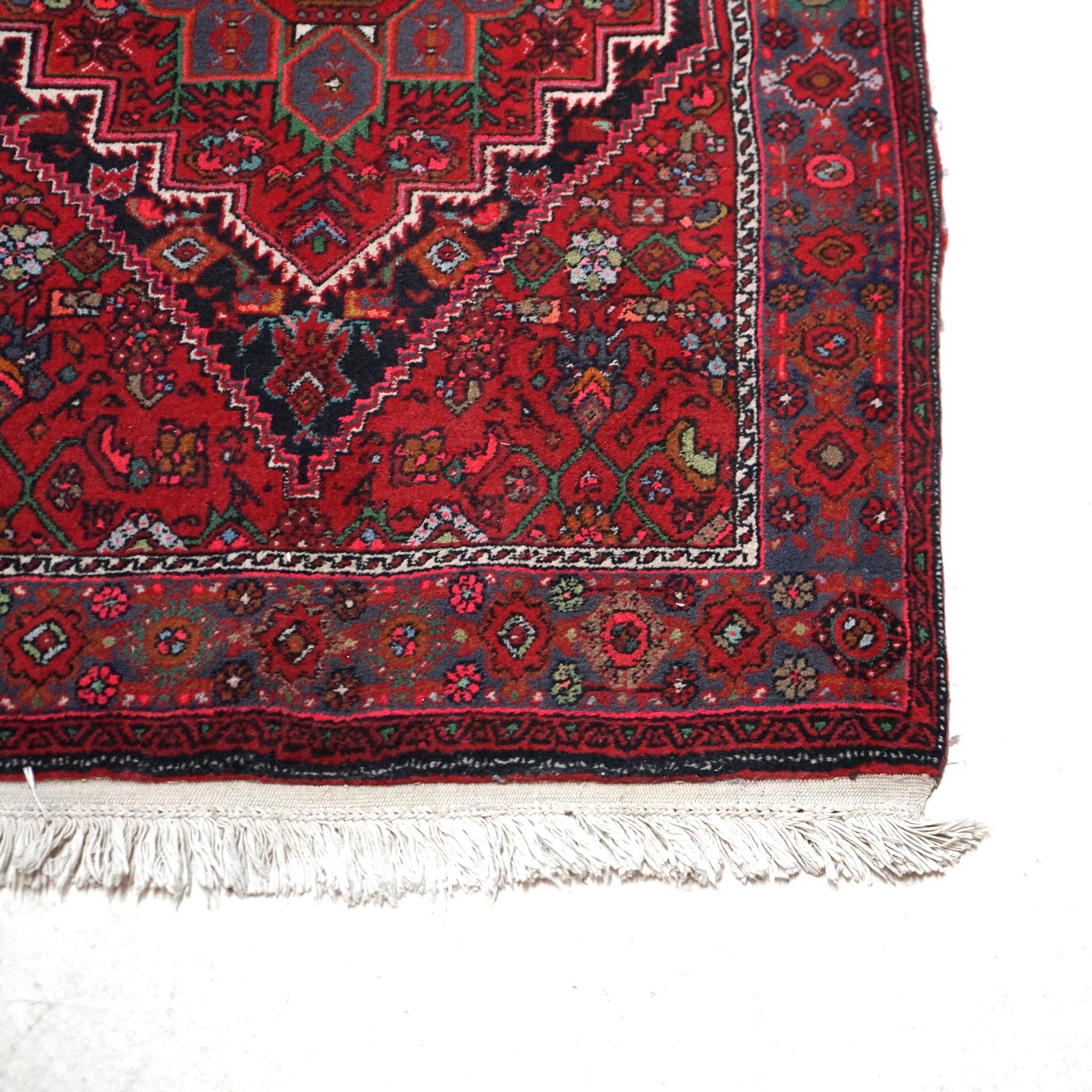 Asian Oriental Wool Rug, 20th C For Sale