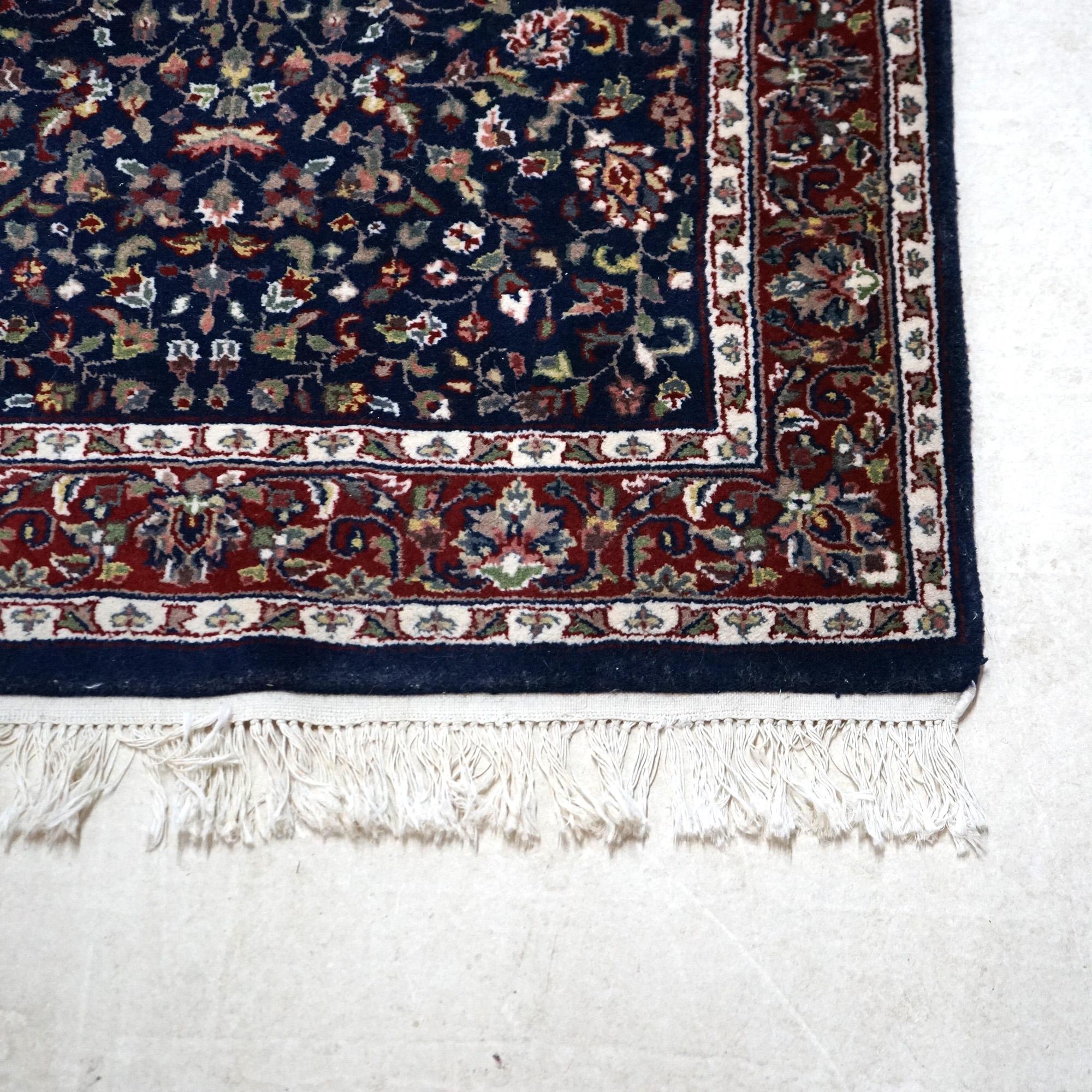 Asian Oriental Wool Rug 20th C For Sale