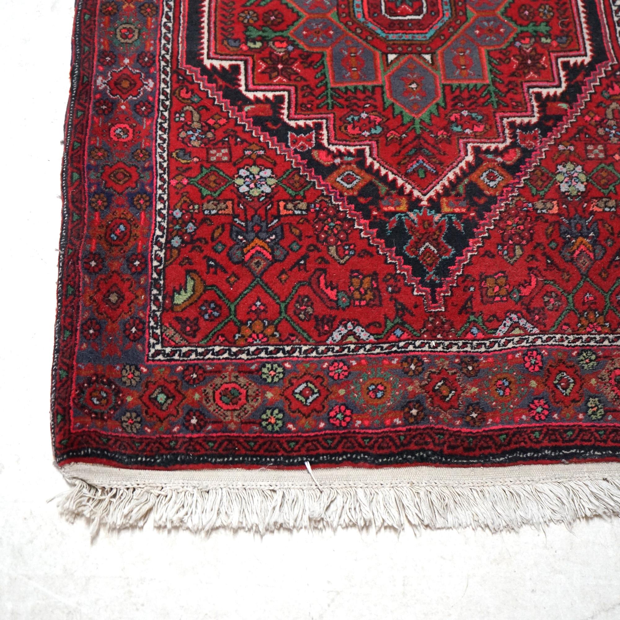 Oriental Wool Rug, 20th C In Good Condition For Sale In Big Flats, NY