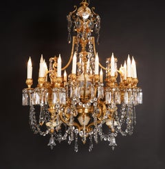 Orientalist Chandelier Att. to E. Cornu and G. Viot & Cie, France, circa 1870