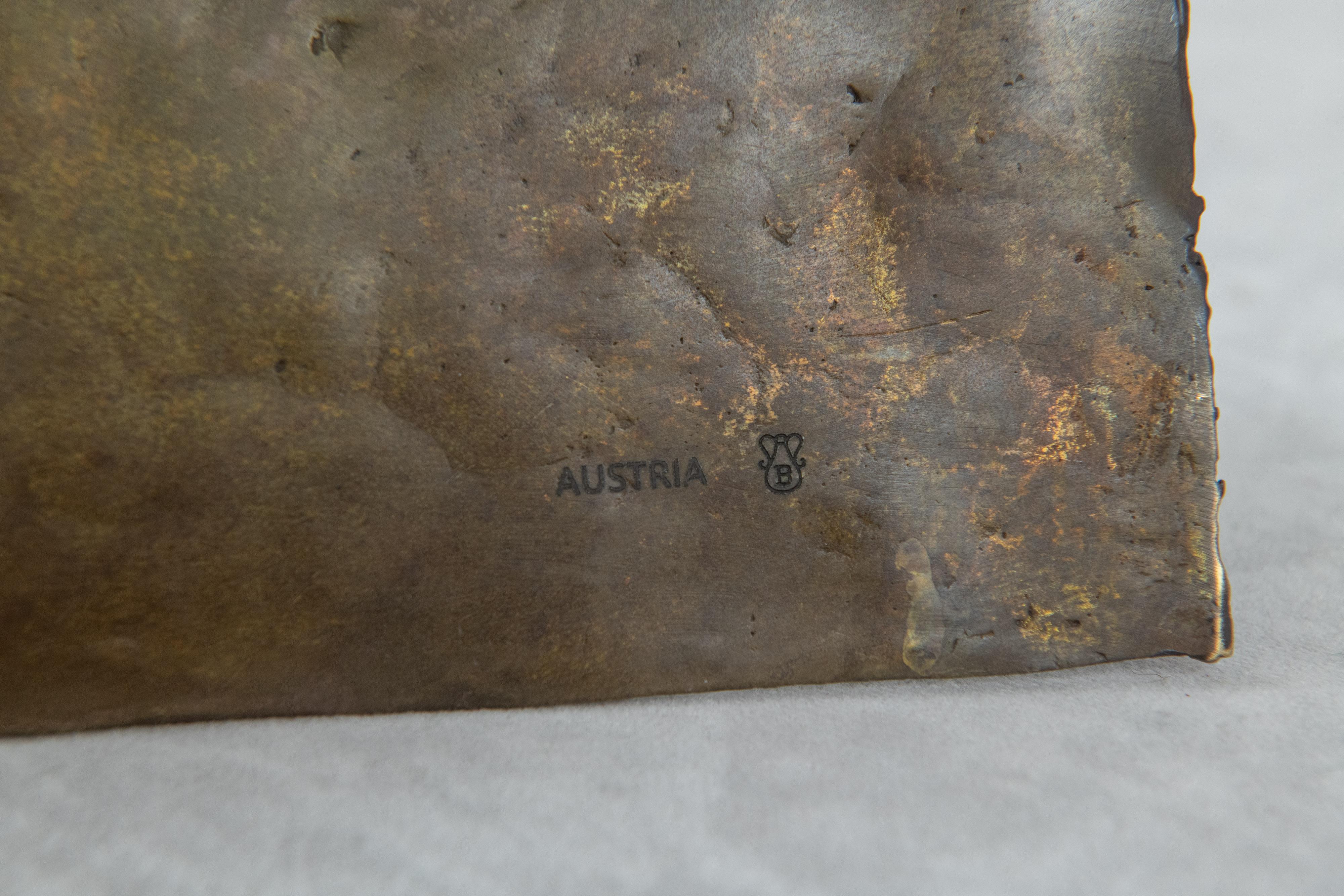 Bronzo orientale di Vienna dipinto a freddo, fonderia Bergman, bambini su tappeto in vendita 6