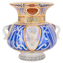 Lampe mosquée orientaliste en verre émaillé