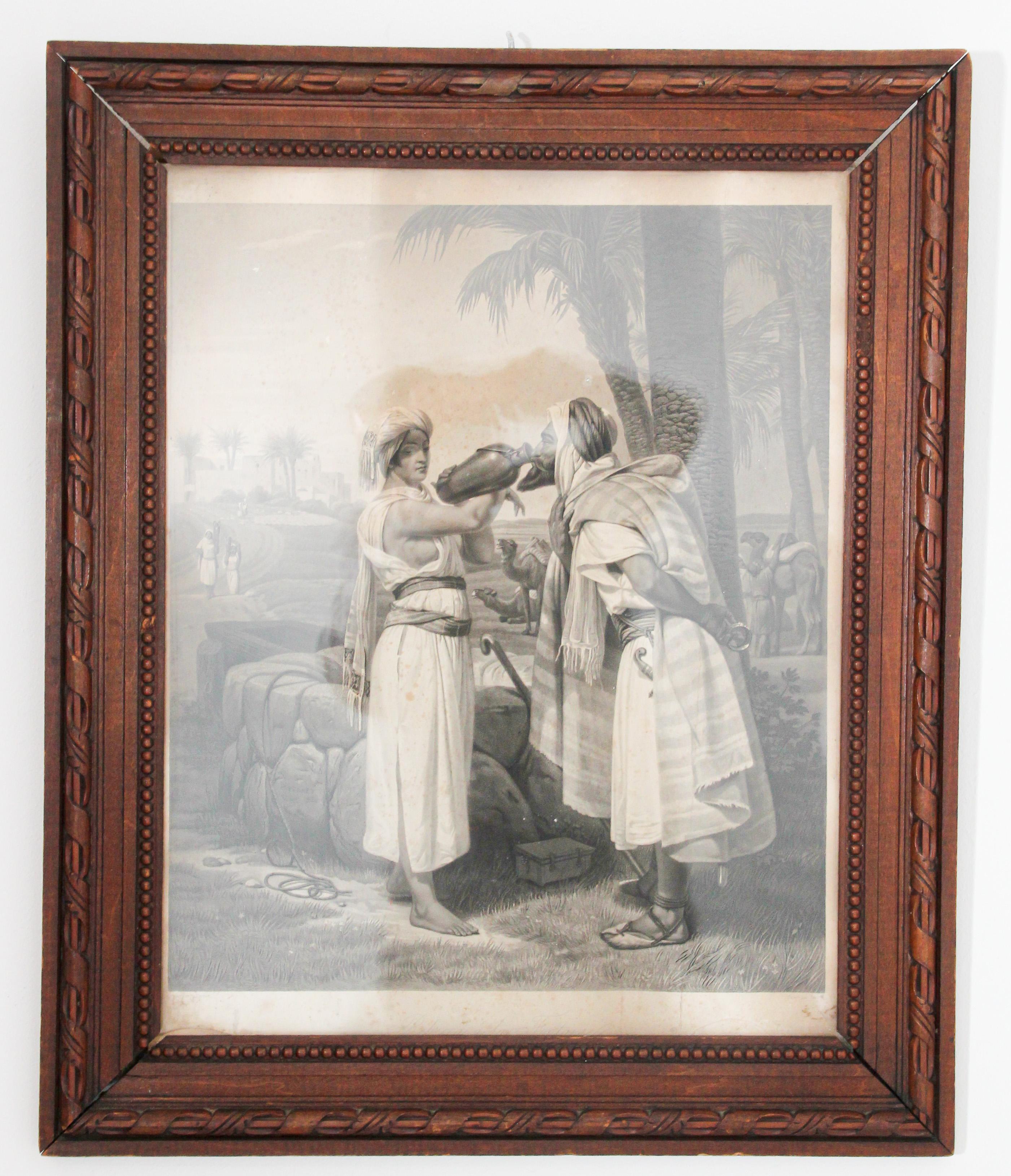 Orientalist Engraving after Horace Vernet, Empire Period For Sale 12
