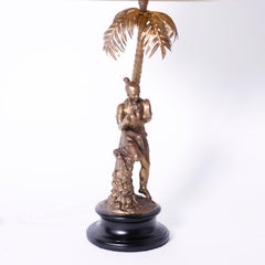 Orientalist Figural Table Lamp