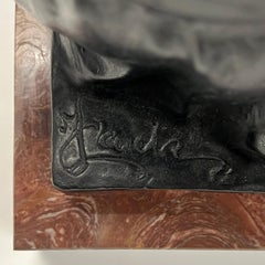 Orientalist Figurative Bronze Sculpture After Bruno Zach