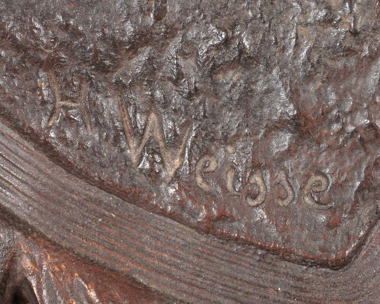 Figure orientaliste de Judith en bronze patiné d'après Henry Weisse  en vente 6