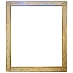 Antique Orientalist Gilt Carved Frame