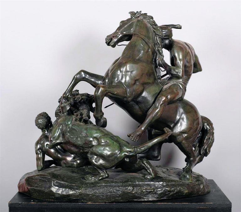 Orientalist Group Bronze Sculpture after Aime Millet For Sale at 1stDibs