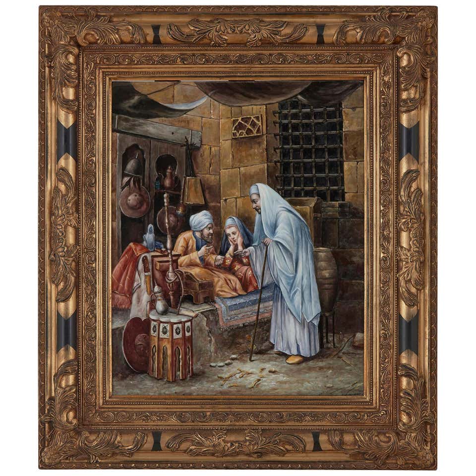 Pair of Porcelain Plaques After Raphael's Cherubs in the Sistine ...