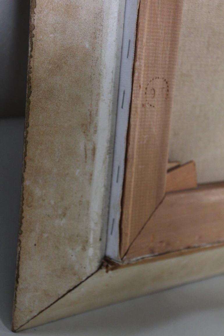 Orientalistisches Öl auf Leinwand Das Porträt eines jungen marokkanischen Mädchens im Angebot 2