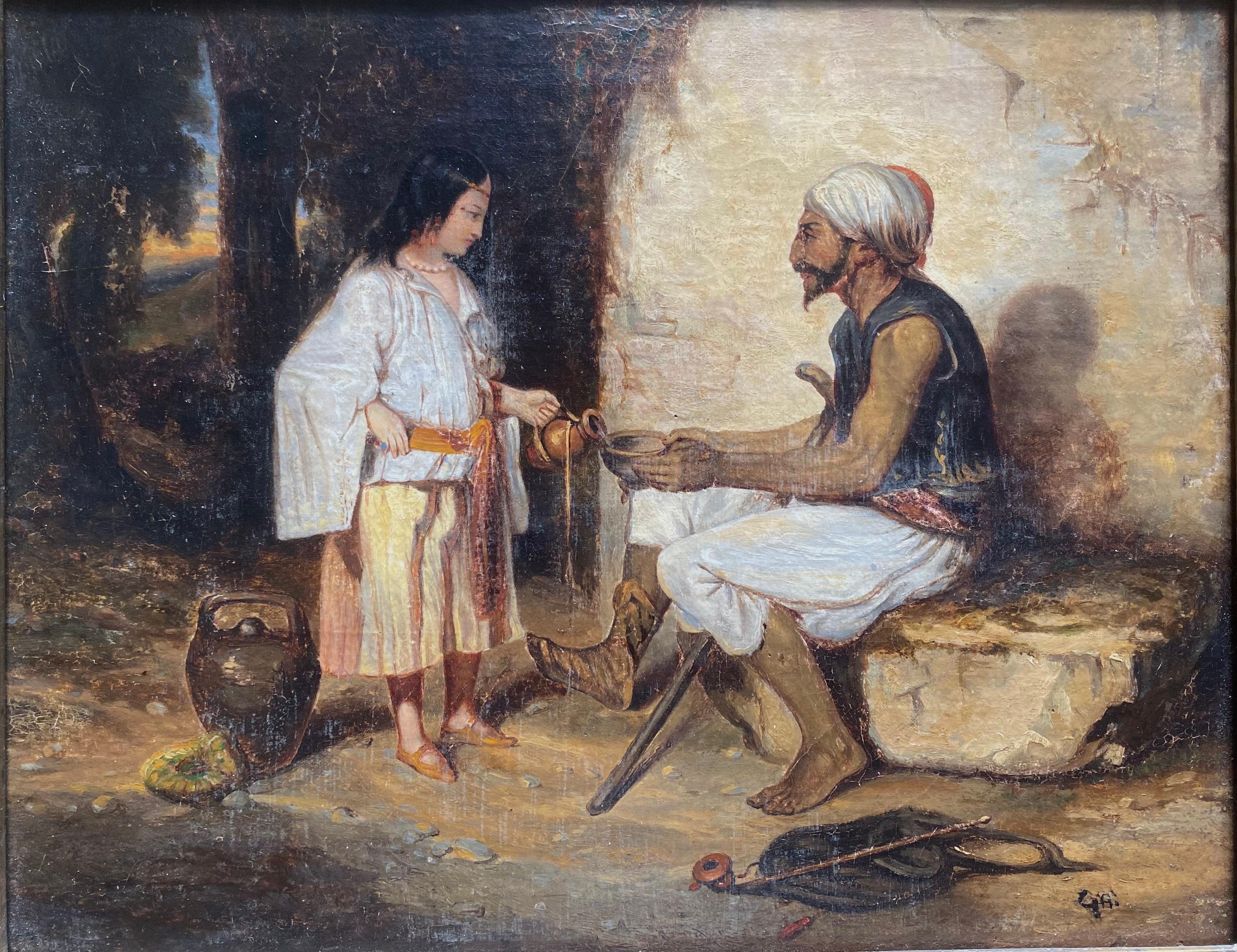 Orientalisches Gemälde von Francesco Gai - 19. Jahrhundert im Angebot 4