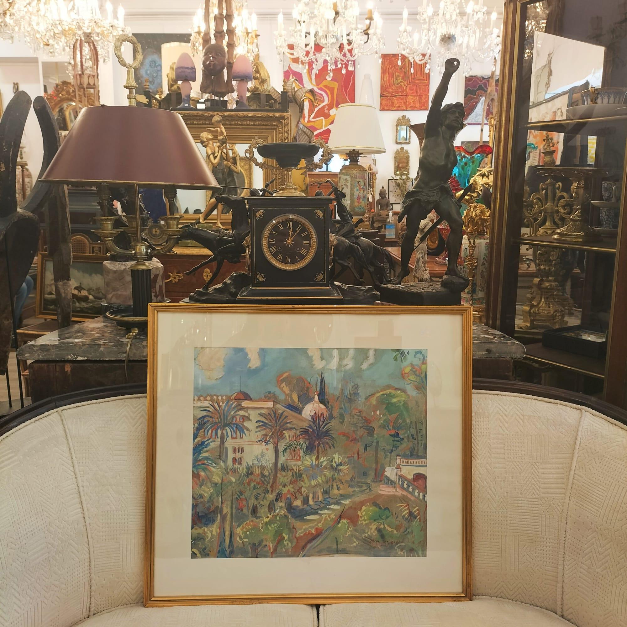 Pittura orientalista di Oscar Spielmann (1901-1973) 2