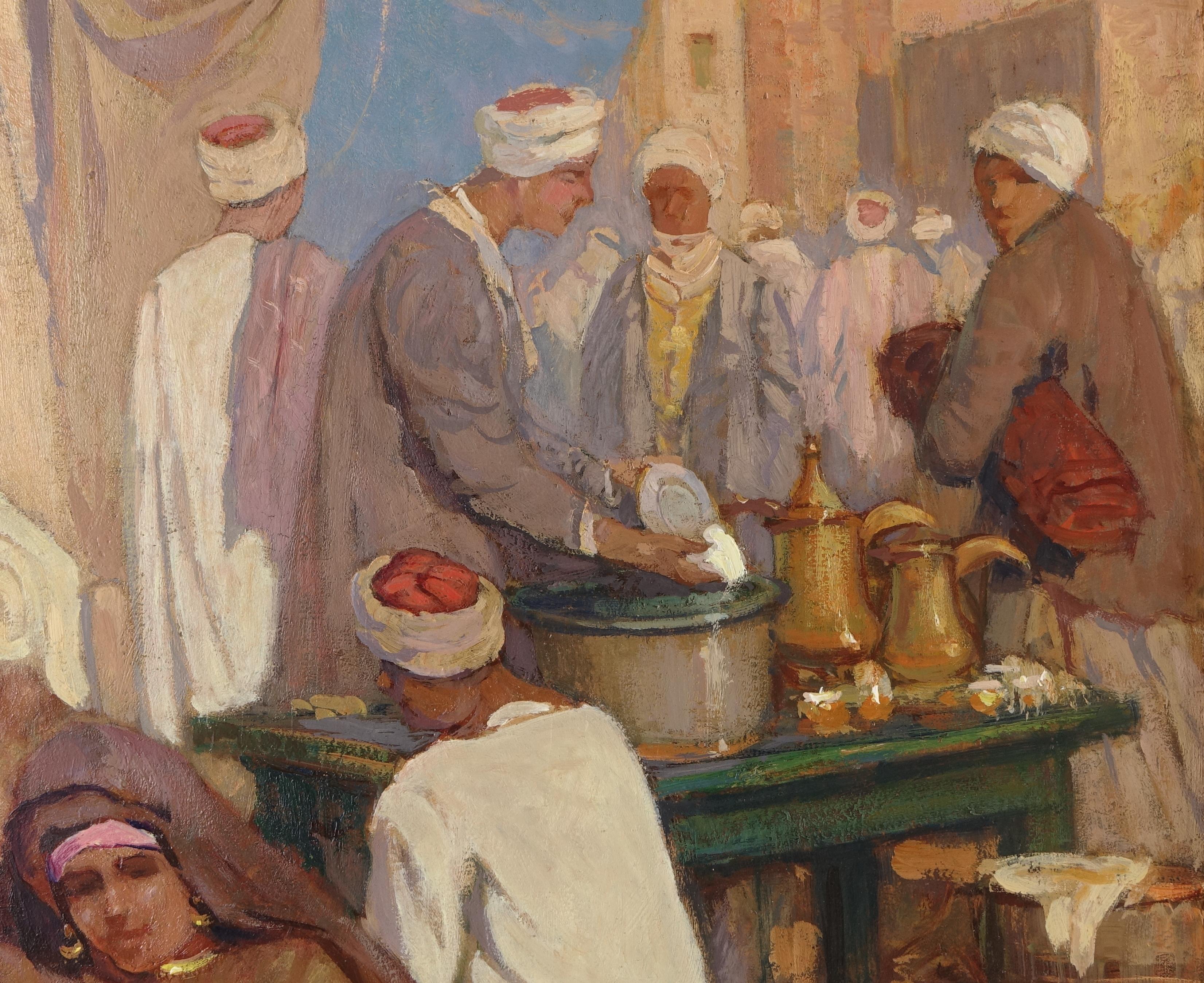 Orientalist Painting Signed And Dated Moretti Foggia 1910 - CAIRO
Oil painting on wood
signed and dated Moretti Foggia 1910 - Cairo
