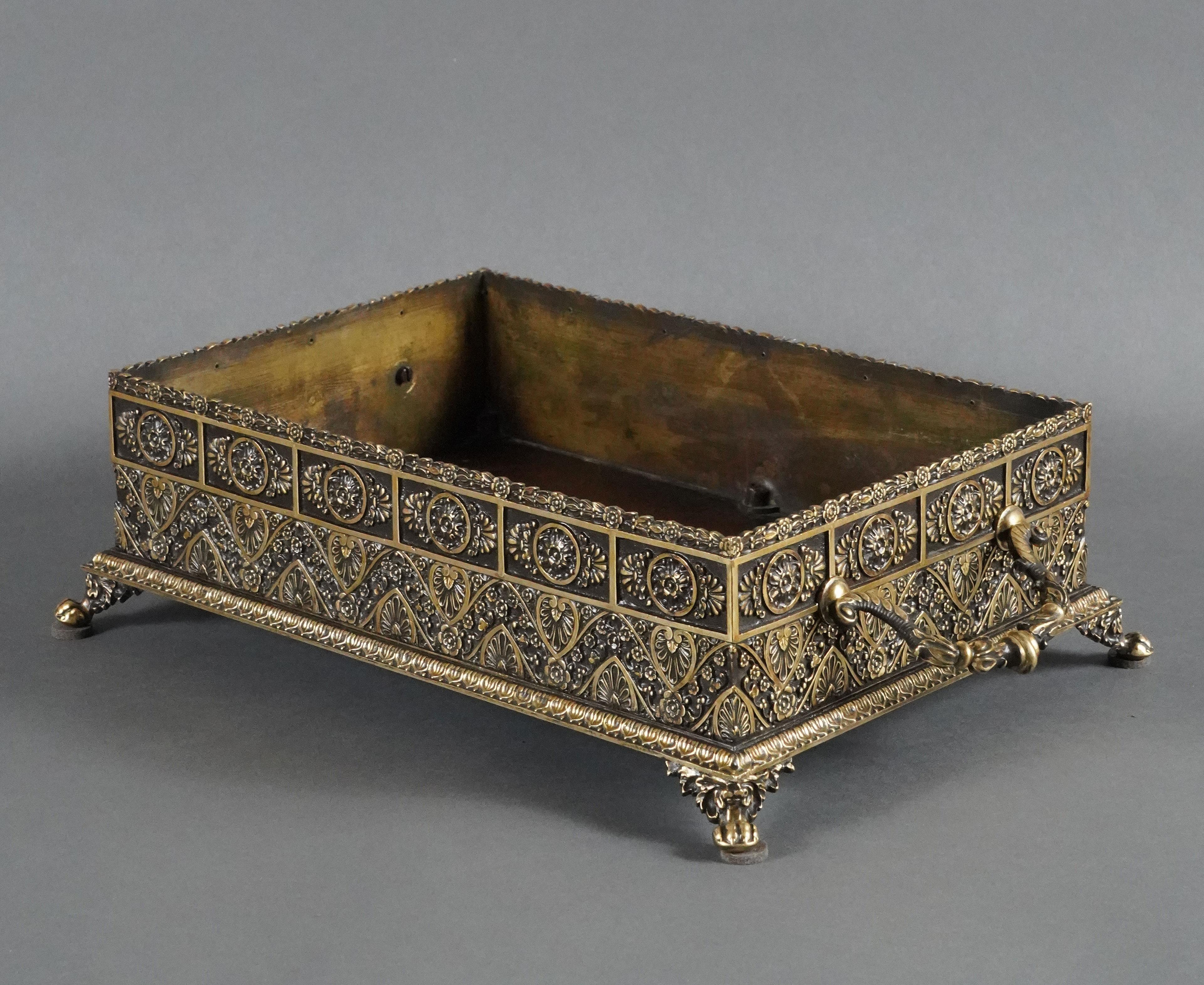 Neoclassical Revival Orientalist Style Planter, France, Circa 1870 For Sale