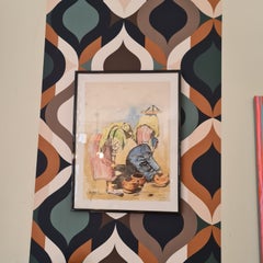 orientalist watercolor