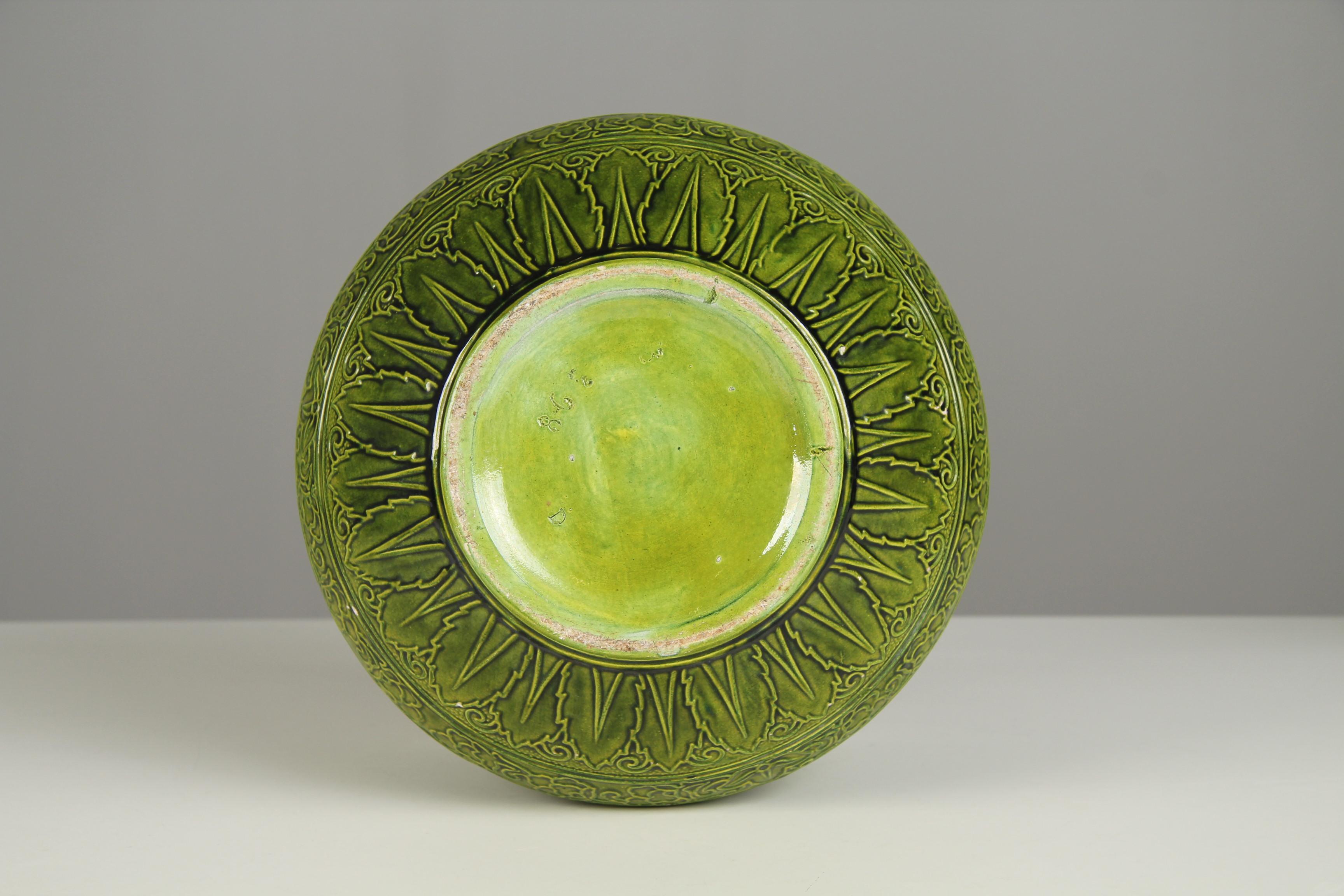 XIXe siècle Pot à fleurs orientaliste, France, vers 1880, script arabe