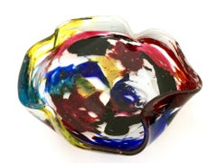 "Oriente" Ashtray or Bowl by Dino Martens for Aureliano Toso, Italy, 1950s