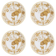Set di 4 sottobicchieri Oriente Italiano Aurum di GINORI 1735