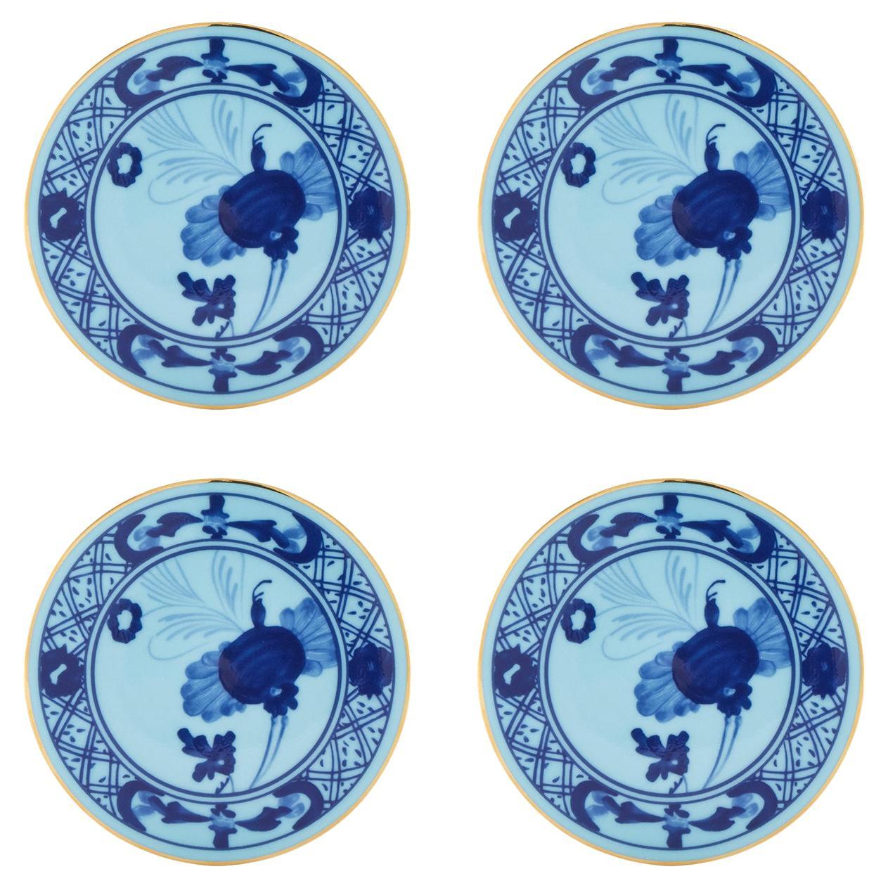 Oriente Italiano Iris Satz von 4 Untersetzern