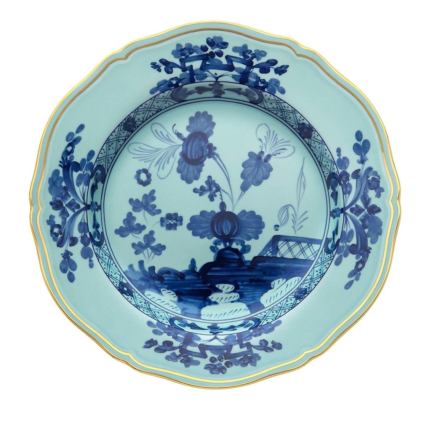 XXI secolo e contemporaneo Set di 6 piatti da portata Oriente Italiano Iris di GINORI 1735 in vendita