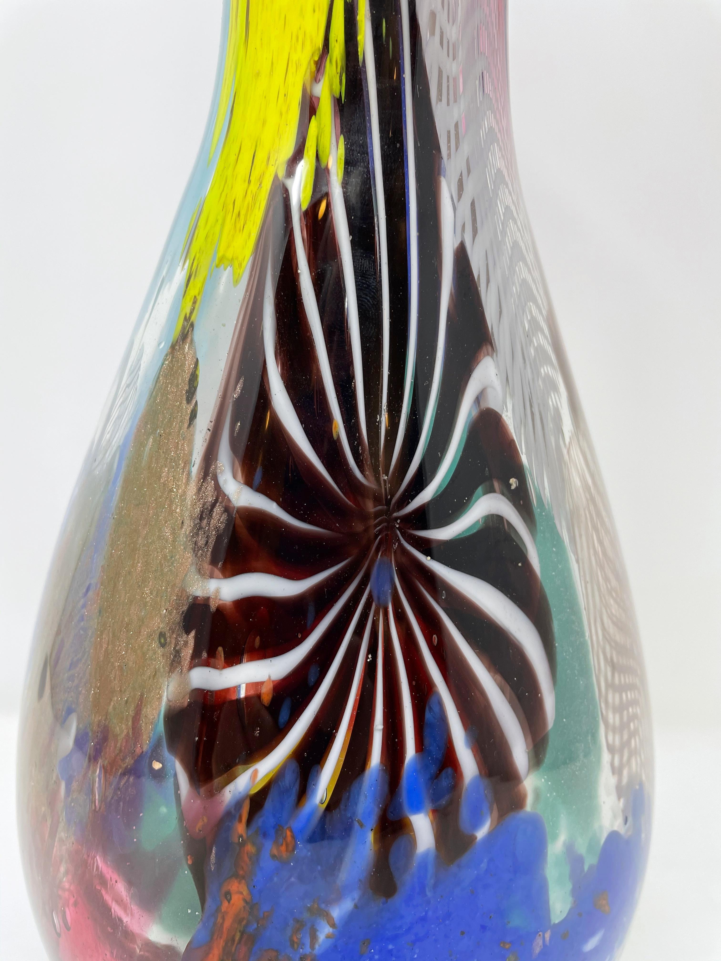 Oriente Vase by Dino Martens for Aureliano Toso, 1950s In Good Condition In Brussels, BE