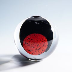 Vaso Orientes di Erika Lagerbielke per Orrefors Schweden 2002