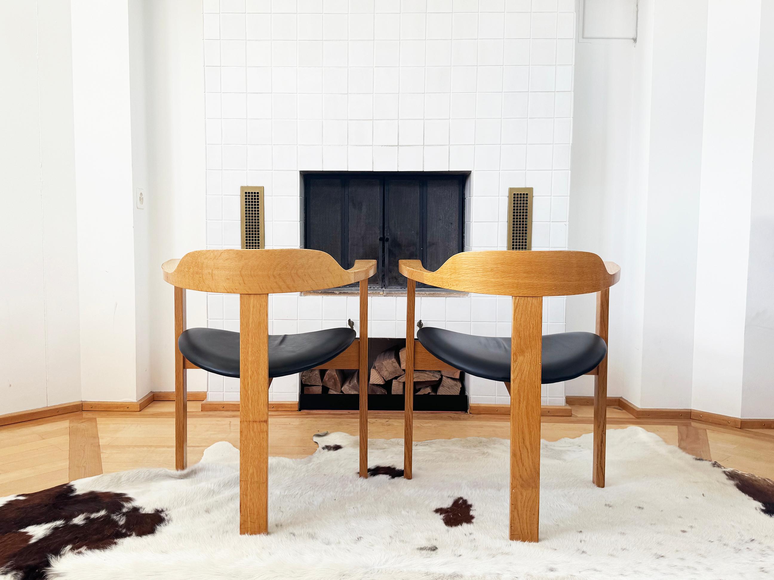 Orig. Poltrona Expo 64 di Robert and Trix Haussmann & Haussmann, 1964, vintage Mid-Century Oak in vendita 3