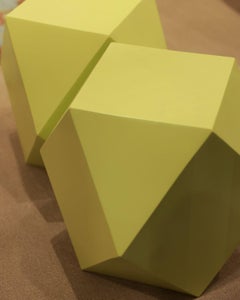Origami Fiberglass Stool by Kunaal Kyhaan