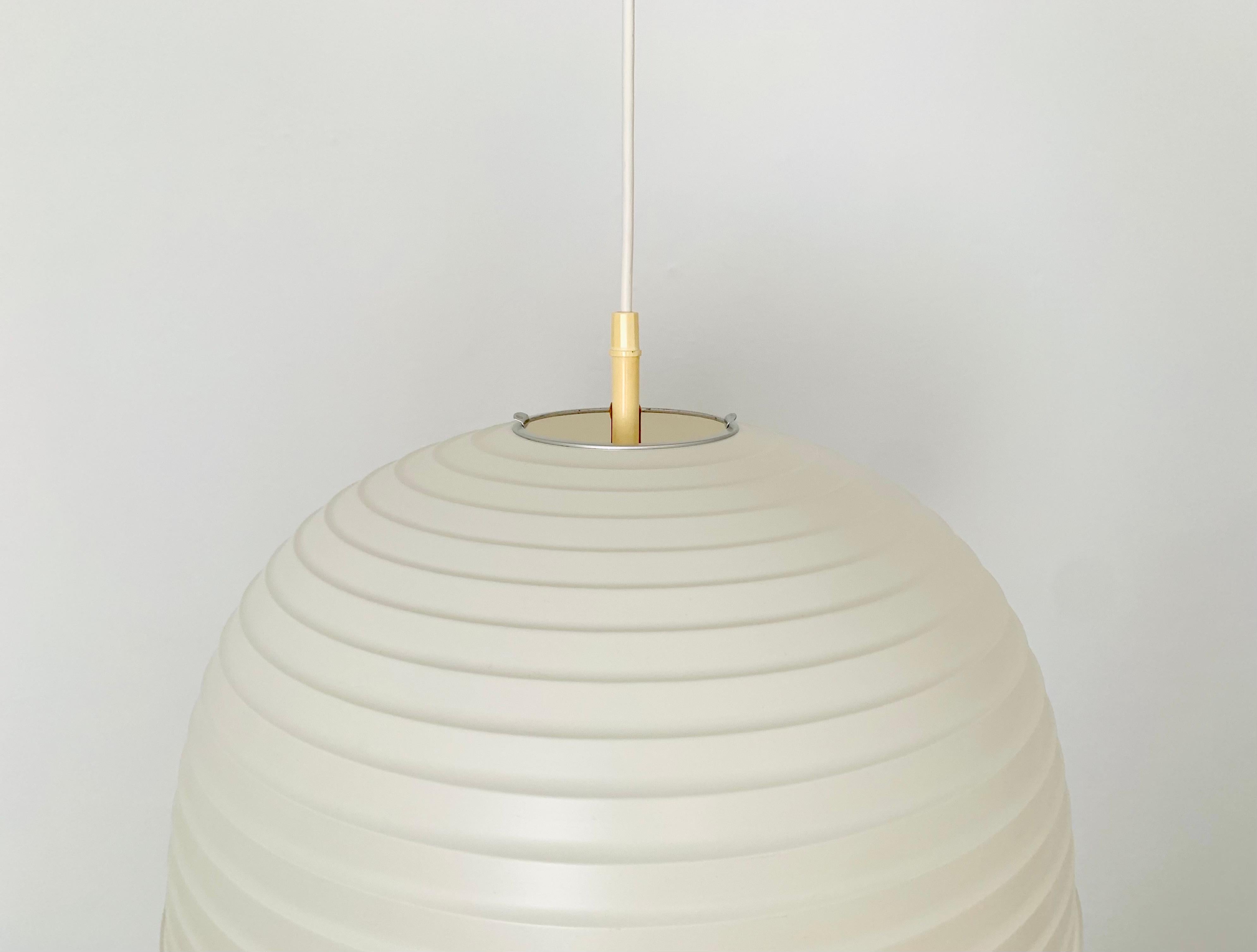 Mid-20th Century Origami Pendant Lamp by Aloys Gangkofner for Erco For Sale