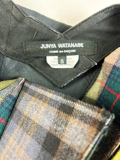 Origami plaid skirt and top by Junya Watanabe/Comme des Garçons Circa 2015