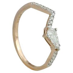 Origami Ziggy Jazz Diamond Ring 18K Gold