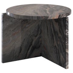 Table d'appoint contemporaine Origin en marbre