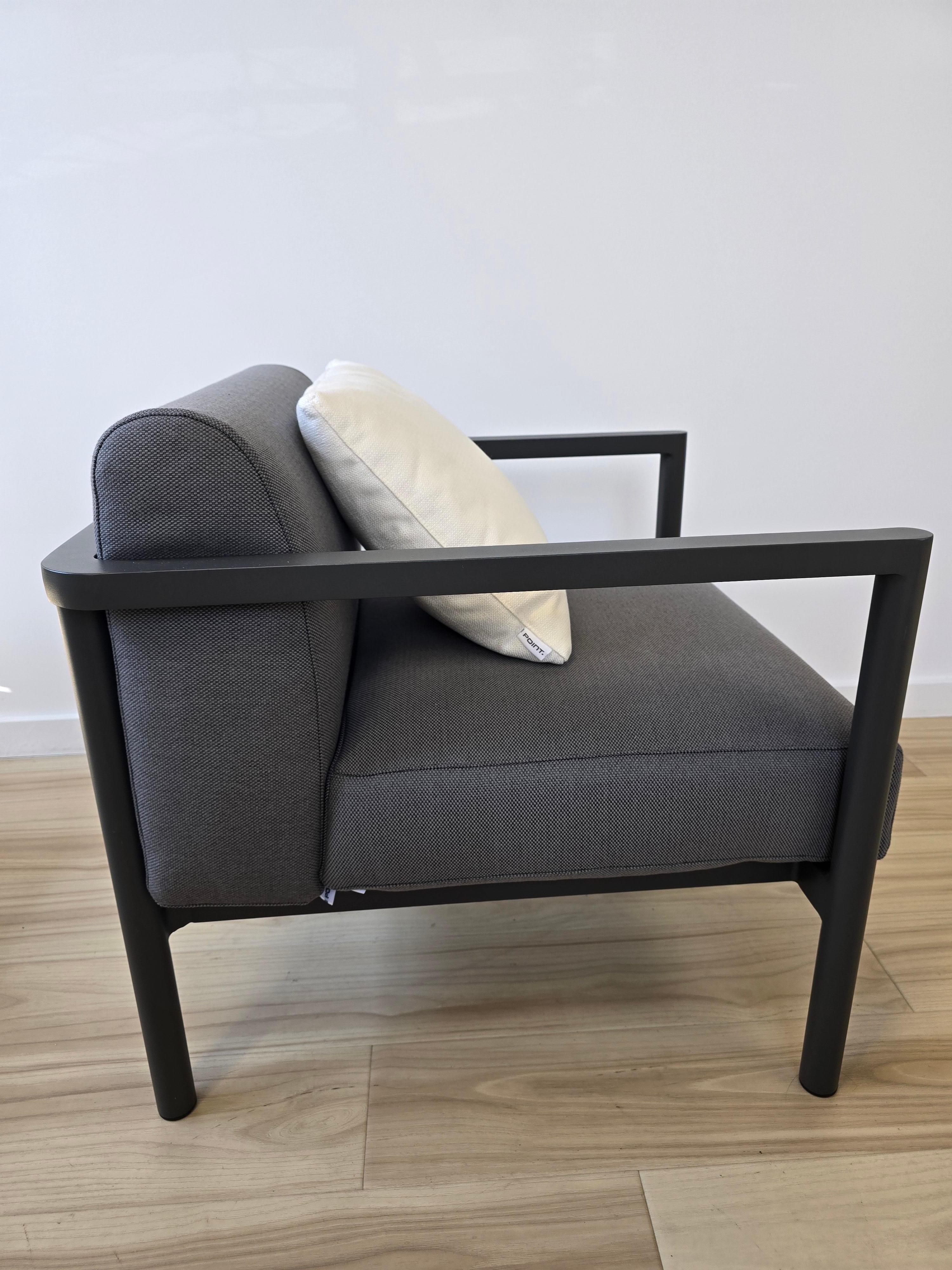 Origin Lounge Chair by Point1920 In Excellent Condition For Sale In Carson, CA