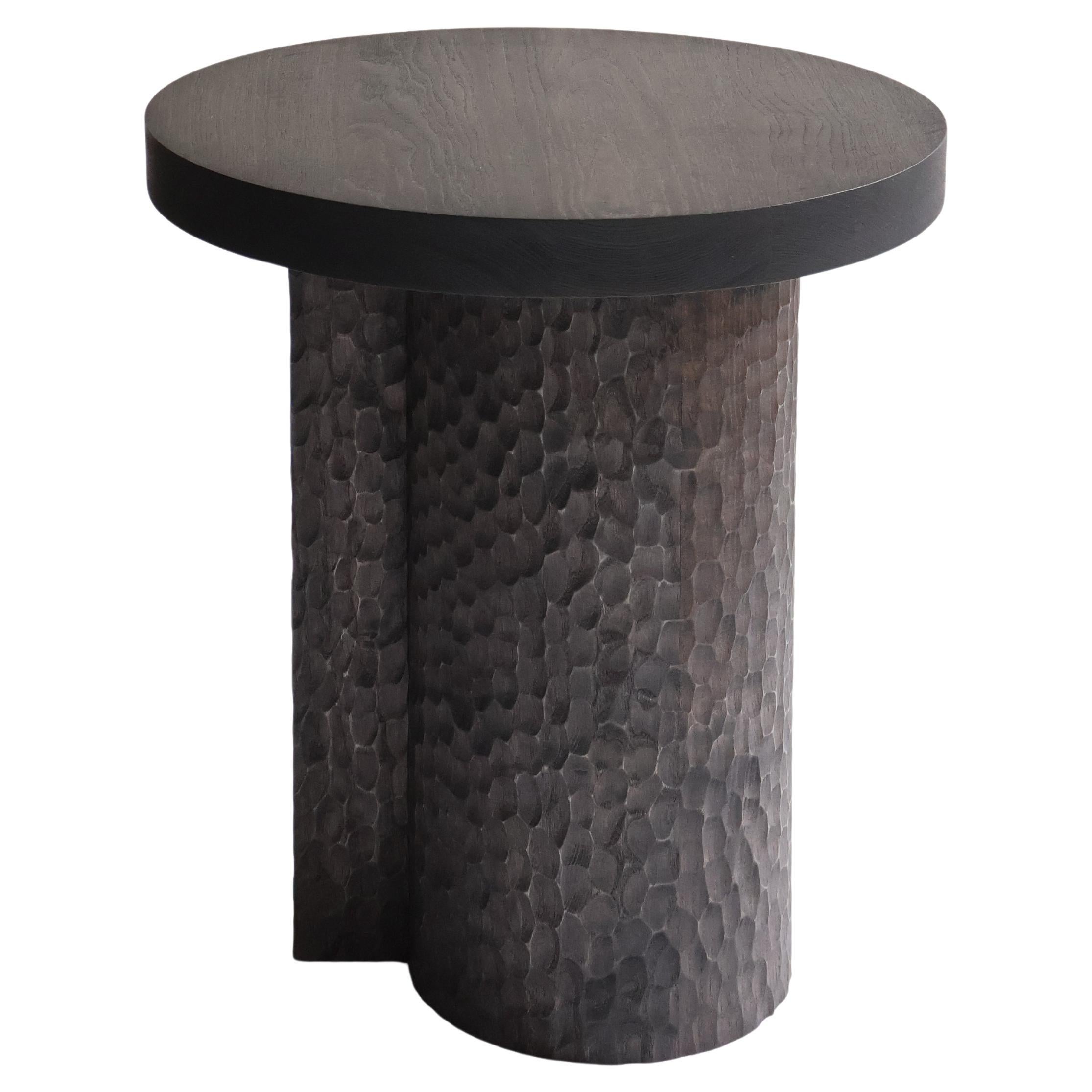 Origin Made Artesao Side Table in Smoked Ash For Sale