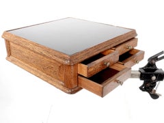 Mesa mural dental articulada original de 1800