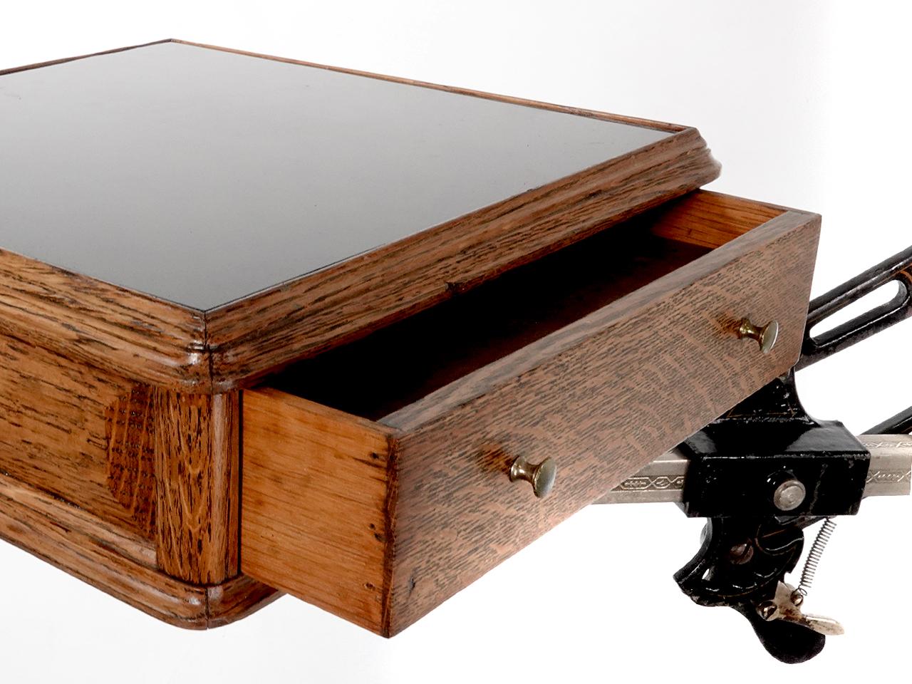 XIXe siècle Original 1800s Articulated Dental Wall Table en vente